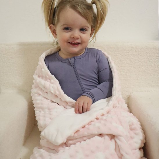 Couverture bébé douceur rire