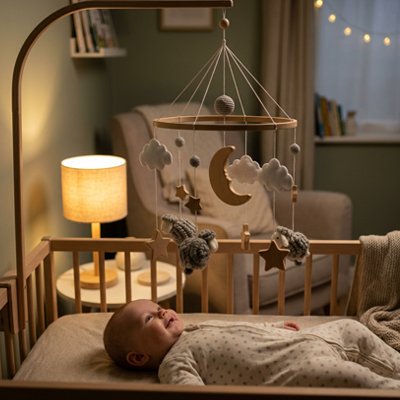 Mobile bébé nuit