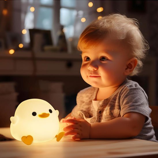 Veilleuse bébé nuits paisibles bébé seul