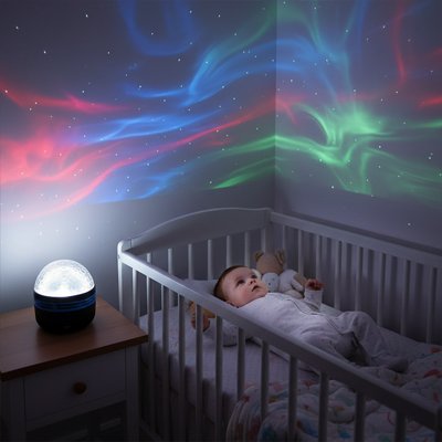 Veilleuse projection apaisante arc
