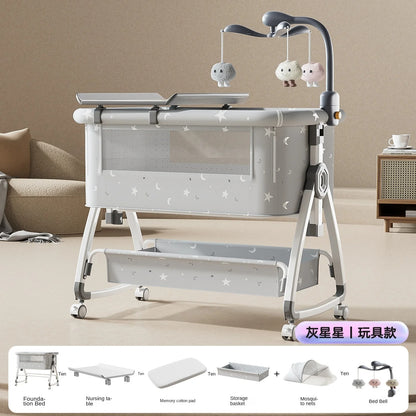 Couffin bebe multifoncton gris