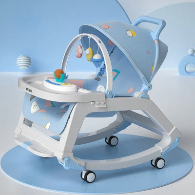 balancelle bébé cocon apaisant bleu