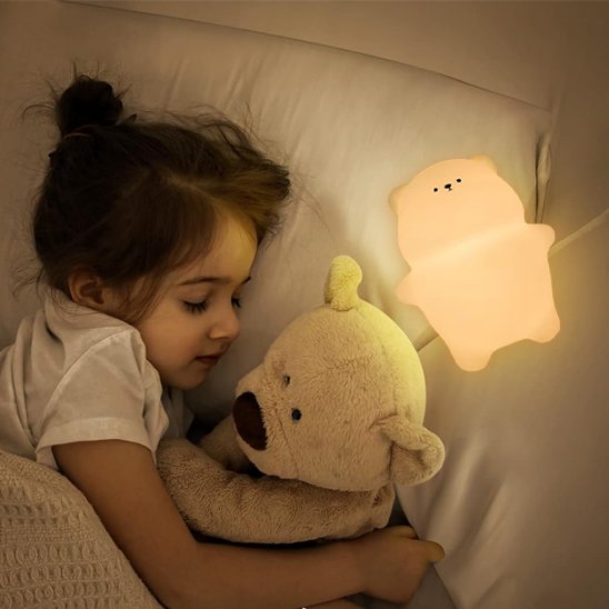 Bebe veilleuse lumière douce seul