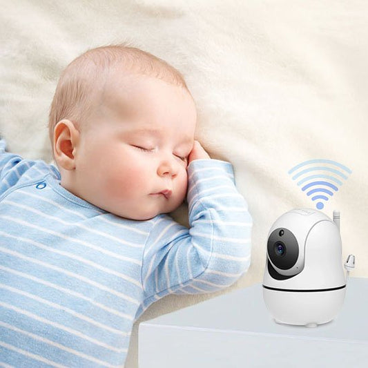 Camera bebe intelligente HD bleu
