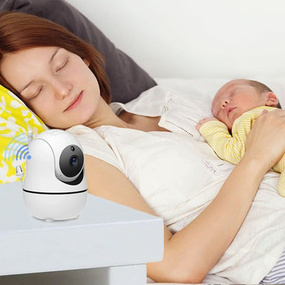 Camera bebe intelligente hd jaune