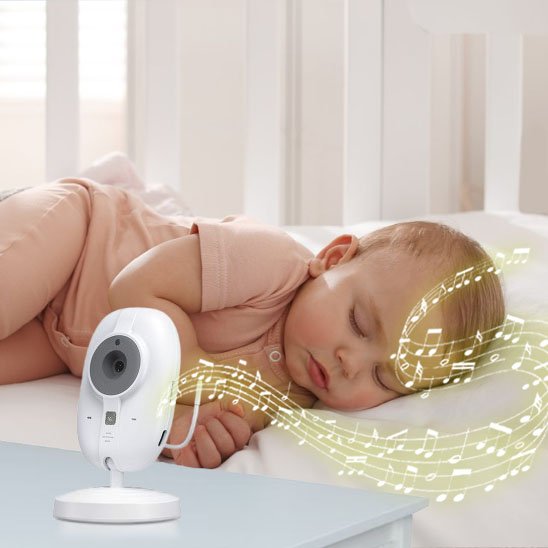 Camera bebe vision nocturne hd couché
