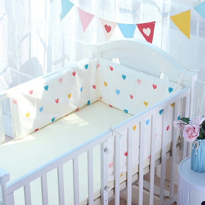 Tour de lit bébé | Fleuri