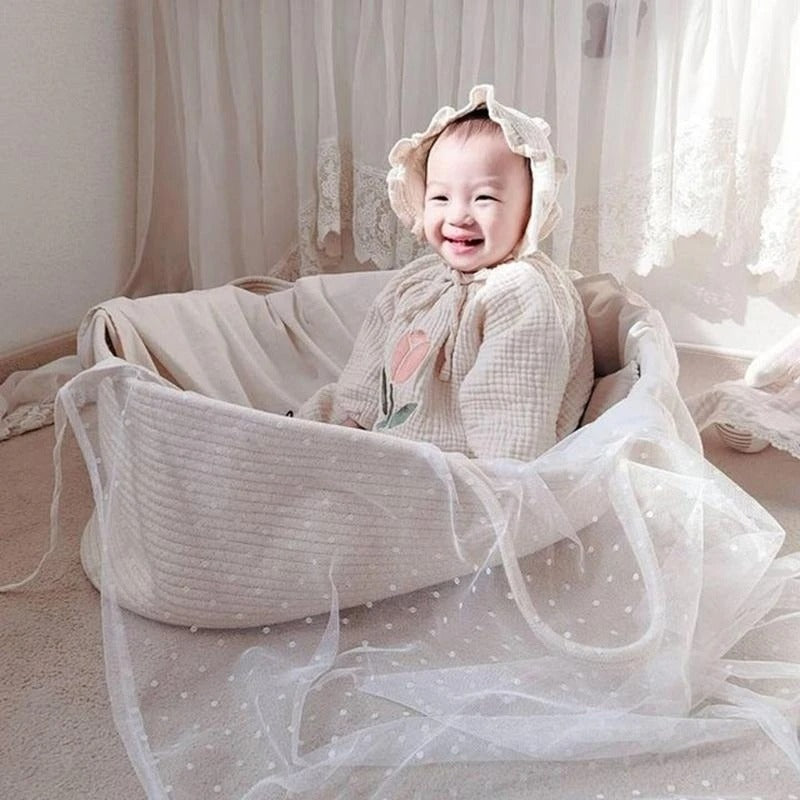 couffin bebe sourire