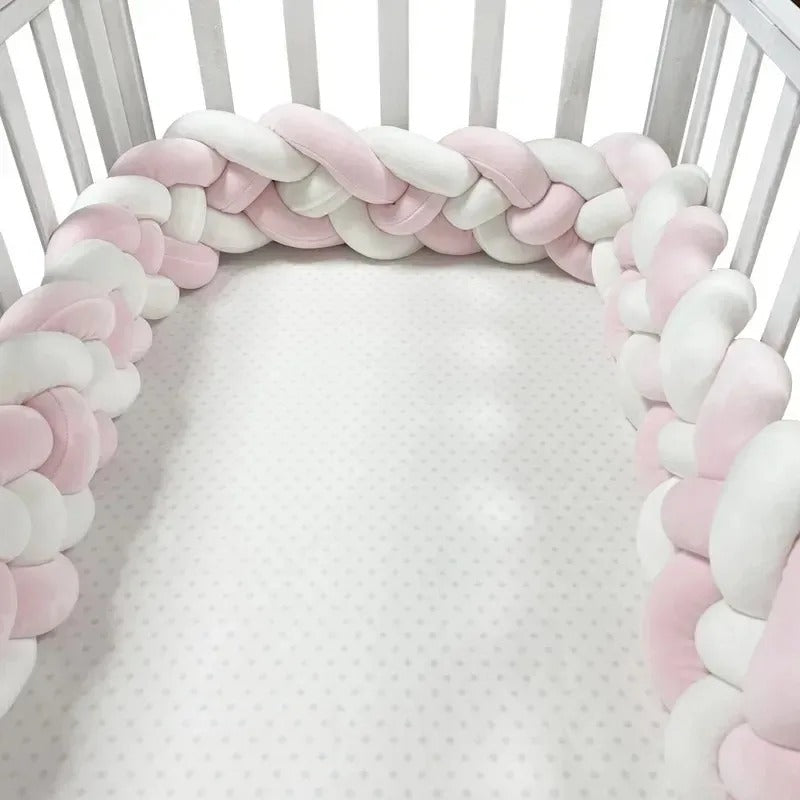 Tresse de lit | Blanc Rose