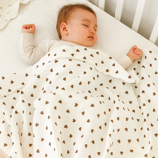 Couverture bébé chaude et douce dort