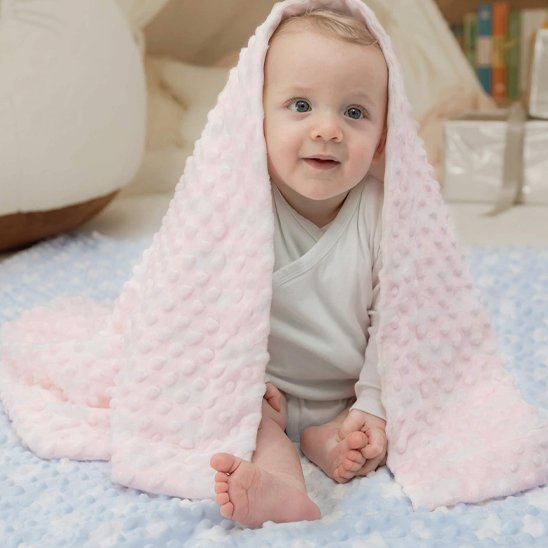 Couverture bébé douceur assis