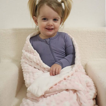 Couverture bébé douceur rire