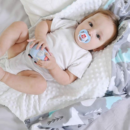 Couverture bébé doudou couché