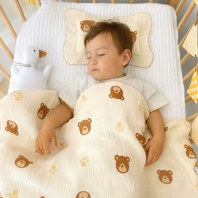 Couverture bébé douillet dos