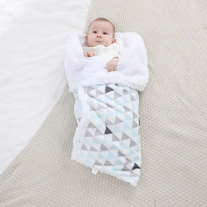 Couverture bébé ultra douce chaude blanc