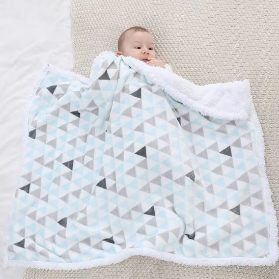 Couverture bébé ultra douce chaude couvert