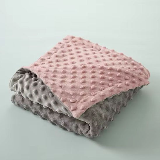 Couverture bébé ultra douce deux