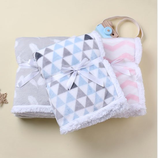 Couverture bébé ultra douce chauce trois