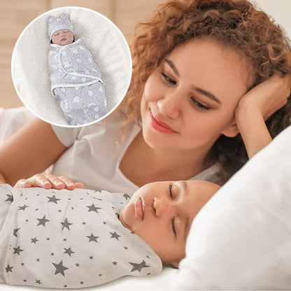 Couverture emmaillotage cocon douceur maman