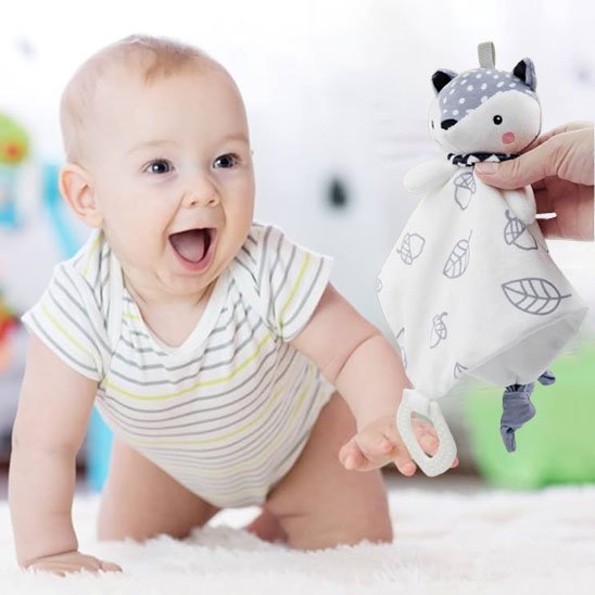 Doudou apaisant tenu