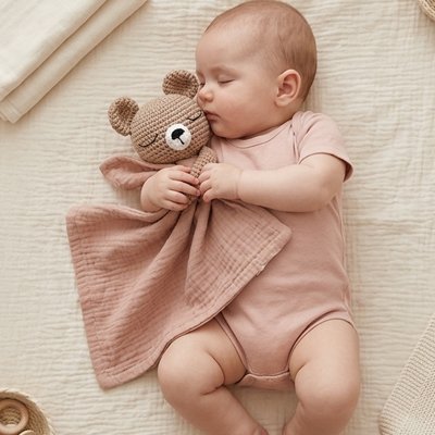 Doudou bebe animalier cote