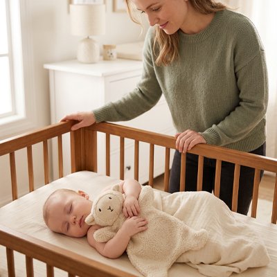 Doudou bebe  maman