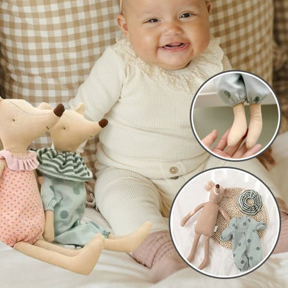 Doudou compagnon rire