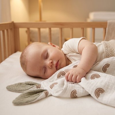 Doudou longue oreille beige