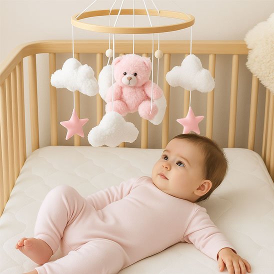 Mobile bébé apaisant musical couché