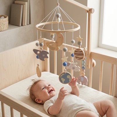 Mobile bebe astronaure dos
