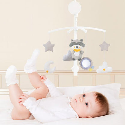 Mobile bébé compagnon serein dos
