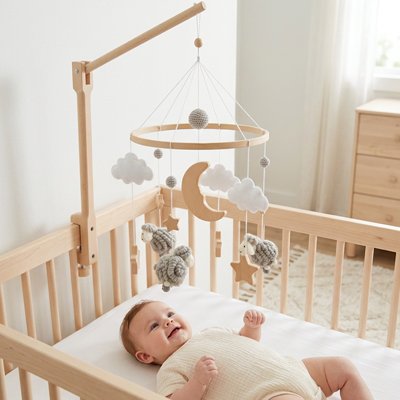 Mobile bébé jour