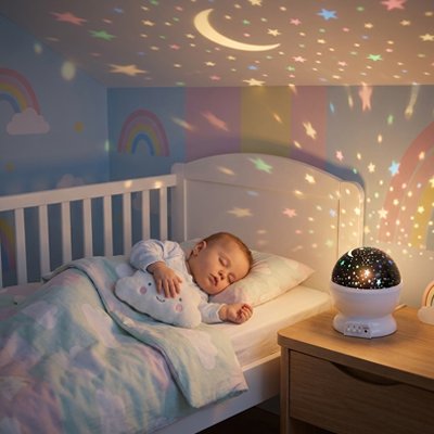 Projecteur enfant étoilé doux