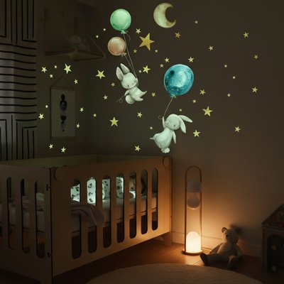 Stickers muraux chambre  noir