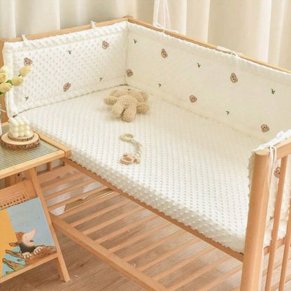 Tour de lit bébé douceur protectrice avant