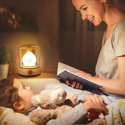 Veilleuse bébé douce lumière calin maman