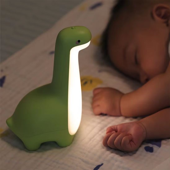 Veilleuse bébé douce nuit vert
