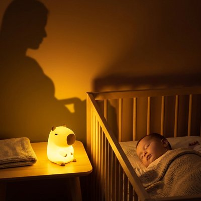Veilleuse bébé douce seul
