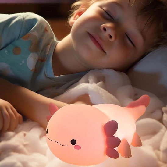 Veilleuse bébé éclairage en progrès