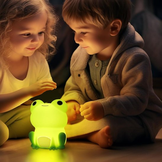 Veilleuse bébé lumière douce apaisante deux