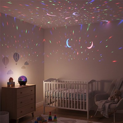 Veilleuse projection univers lumineux